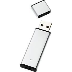 USB-Stick Alu 3.0, bis zu 4,8 GB/s, duplexfähig, Speicherkapazität 64 GB