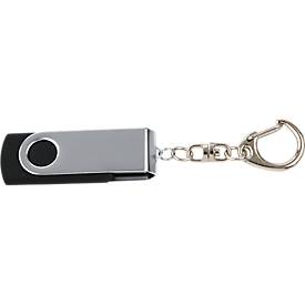 USB-Stick Rotation 3.0, bis zu 4,8 GB/s, duplexfähig, mit Schlüsselkette & Karabinerhaken, 32 GB Speicherkapazität