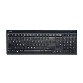 USB Tastatur Kensington Advance Fit™ K72357DE, deutsches Full-Size Layout, Füße um 30° klappbar, mit USB-Kabel, matt-sch