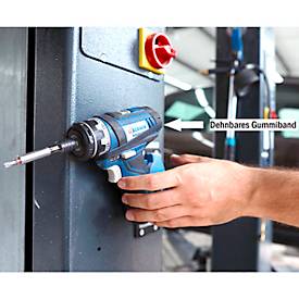 Utensilienhalter Eichner, magnetisch, bis 2 kg, geeignet für Ø 60-100 mm, Silikon, schwarz