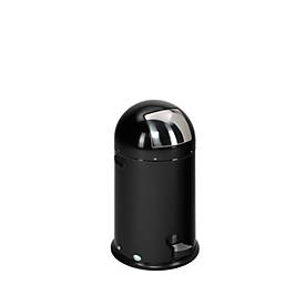 VAR Müllsackständer, 33 l, mit Fußpedal, schwarz