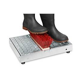 VAR Schuhreiniger S3 mit Gitterrost, Metallgehäuse, Kunstleder