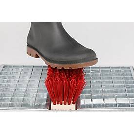 VAR Schuhreiniger S3 mit Gitterrost, Metallgehäuse, Kunstleder