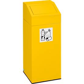 VAR Wertstoffsammler, Inhalt 45 Liter, gelb