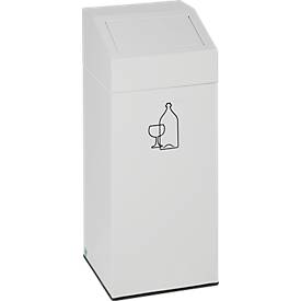 VAR Wertstoffsammler, Inhalt 45 Liter, weiß