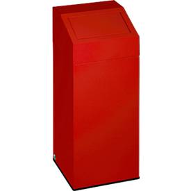 VAR Wertstoffsammler, Inhalt 76 Liter, rot