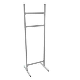 Variabo Leerregal, Grundfeld, doppelseitig, L 750 x H 2500 mm