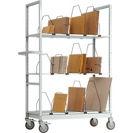 Varimobil Kartonagenwagen mit Trennbügeln