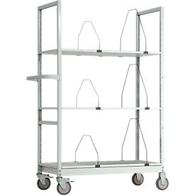 Varimobil Kartonagenwagen mit Trennbügeln