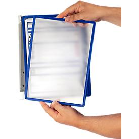 VARIO® WALL 5 Wandhalter-SET ink. Sichttafeln, blau