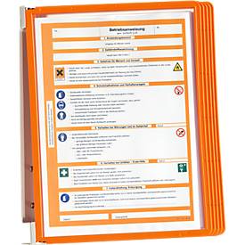 VARIO® WALL 5 Wandhalter-SET ink. Sichttafeln, orange