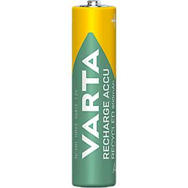 VARTA Akku Recycled Blister 2, wiederaufladbar, 800mAh, Micro AAA, 2 Stück