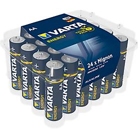 Batterien Energy, Mignon AA, 1,5 V, 24 Stück