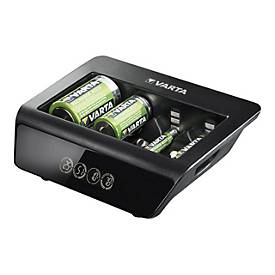 Image of Varta LCD Universal Charger+ Batterieladegerät + AC-Netzteil - USB