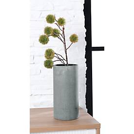 Vase Blomus COLUNA, zylinderförmig, ø 140 x H 290 mm, Polyresin, mit Filzpad, dunkelgrau oder hellgrau