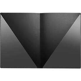 VELOFLEX Dokumentenmappe Diamond Business, DIN A4, PP, schwarz
