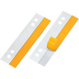 VELOFLEX Heftfix, PVC, 105 mm, 50 Stück, glasklar