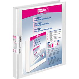 VELOFLEX Präsentationsringbuch VELODUR, DIN A4, 4-Ring-Mechanik, Rückenbreite 20 mm