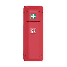 Verbandskasten-Aufsatz, f. Feuerlöscherschrank help, B 434 x T 225 x H 196mm, rot