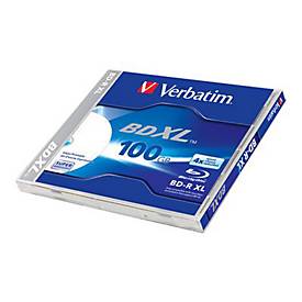 Image of Verbatim - BD-R XL x 1 - 100 GB - Speichermedium