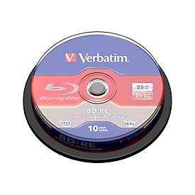 Image of Verbatim - BD-RE x 10 - 25 GB - Speichermedium