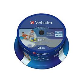Image of Verbatim DataLife - BD-R x 25 - 25 GB - Speichermedium