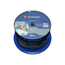 Verbatim DataLife - BD-R x 50 - 25 GB - Speichermedium