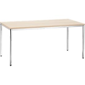 Vergadertafel, 1600 x 800 mm, ahorndecor