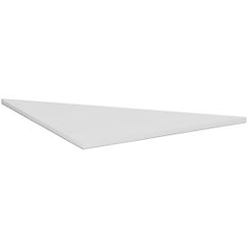 Verkettungsplatte 90° PALENQUE, B 800 x T 800 mm, lichtgrau