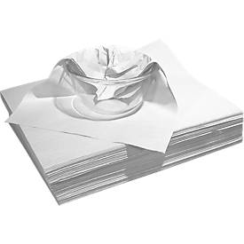 Verpackung-Packseide weißgrau zum Schützen, Polstern, Einschlagen bei Versand & Umzug, 750 x 1000 mm