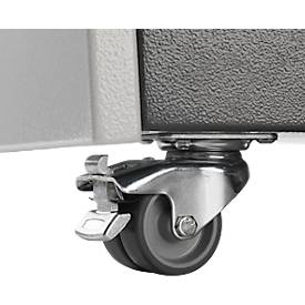 Verpackungspolstermaschine HSM ProfiPack P425, 2000 W, 220-240 V, mobil, Arbeitsbreite & Volumen einstellbar, ohne Staubabsaugungs-Anschluss