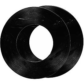 Verpackungsstahlband, 16 x 0,5 mm, Kern-Ø 210-410 mm, gewachst & gebläut, einlagig, 2 Rollen