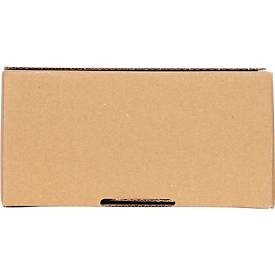 Versandkartons Grünmarie®, 200 x 150 x 100 mm, palettenoptimiert, Automatikboden, bis 20 kg, 100 % recycelbar, FSC®-Wellpappe, braun, 25 Stück