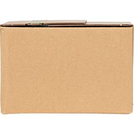 Versandkartons Grünmarie®, 200 x 150 x 100 mm, palettenoptimiert, Automatikboden, bis 20 kg, 100 % recycelbar, FSC®-Wellpappe, braun, 25 Stück
