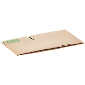 Versandkartons Grünmarie®, 200 x 150 x 100 mm, palettenoptimiert, Automatikboden, bis 20 kg, 100 % recycelbar, FSC®-Wellpappe, braun, 25 Stück