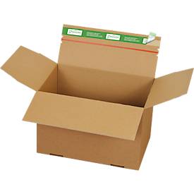 Versandkartons Grünmarie®, 300 x 200 x 200 mm, palettenoptimiert, Automatikboden, bis 20 kg, 100 % recycelbar, FSC®-Well