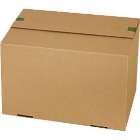 Versandkartons Grünmarie®, 300 x 200 x 200 mm, palettenoptimiert, Automatikboden, bis 20 kg, 100 % recycelbar, FSC®-Wellpappe, braun, 25 Stück