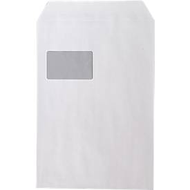 Versandtasche, C4, weiß