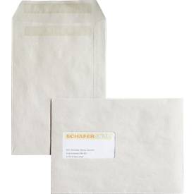 Versandtaschen, C5, 80 g/m², mit Fenster, selbstklebend, 500 Stück