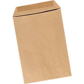 Versandtaschen C5, natronbraun, ohne Fenster, 1000 Stück