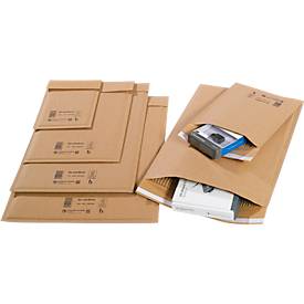 Versandtaschen SecureWave von MD Securepack®, Papierpolsterung, Haftklebung, 100 % FSC®-Recyclingpapier, Format F/3, 235 x 330 mm, 75 Stück