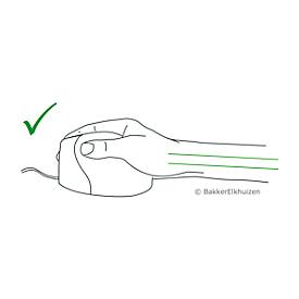 Vertikalmaus Evoluent4 Wireless, für Rechtshänder