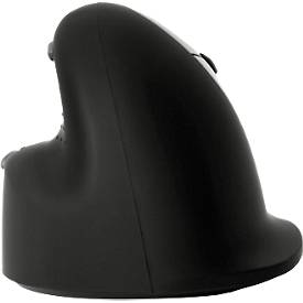 Vertikalmaus R-Go HE Break, ergonomisch, für Rechtshänder, 400-2400 dpi, 5 Tasten & Scrollrad, LED-Pausenanzeige, Bluetooth, Größe L, schwarz