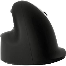 Vertikalmaus R-Go HE Break, ergonomisch, für Rechtshänder, 400-2400 dpi, 5 Tasten & Scrollrad, LED-Pausenanzeige, Bluetooth, Größe M, schwarz