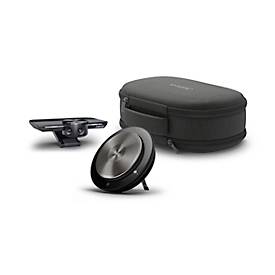 Video-Konferenz-Set Jabra PanaCast Meet Anywhere, Jabra PanaCast, Speak 750 MS, 1 m langem USB-A- auf -C-Kabel, Reiseetu