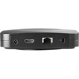 Video-Konferenzsystem Barco ClickShare CX-20, für kleine Räume, bis 30 m, 3840 x 2160 px, USB/LAN/WLAN/HDMI, 1 ClickShare Button