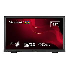 ViewSonic TD2223-2 - LED-Monitor - 55.9 cm (22") (21.5" sichtbar) - Touchscreen - 1920 x 1080 Full HD (1080p) @ 75 Hz - 