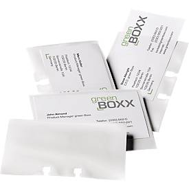 Visitenkartenhüllen, 40 Stück