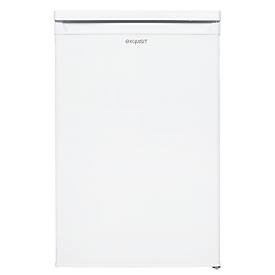 Vollraumkühlschrank exquisit KS16-4-E-040E, 100 W, 109 l, 40 dB, 2 Fächer/1 Kühlfach/1 Frischefach/3 Türfächer, B 550 x T 570 x H 855 mm, weiß