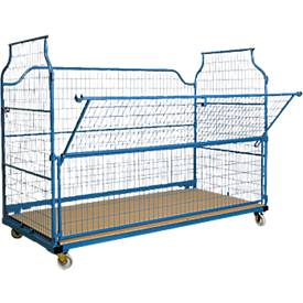 Vorderwand, für Allround-Box Typ 2400, abklappbar, lackiert